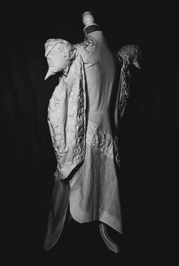 Feathered Ancestry - Ravensbourne Y2 Tailoring Project