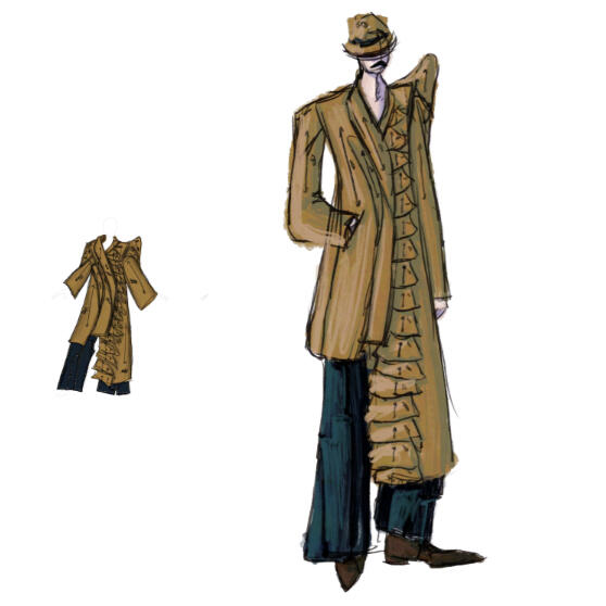 The Tailor of Time - BFC x British Library x Paolo Carzana Competition Entry